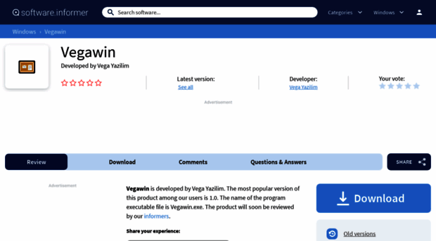 vegawin.software.informer.com