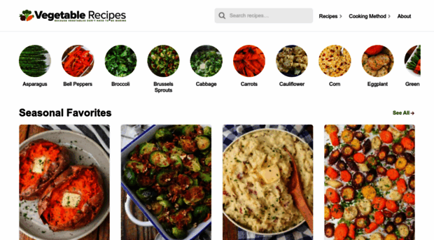 vegetablerecipes.com