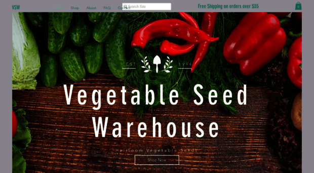 vegetableseedwarehouse.com