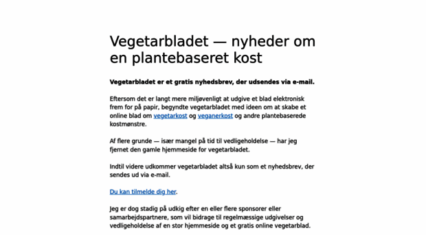 vegetarbladet.dk