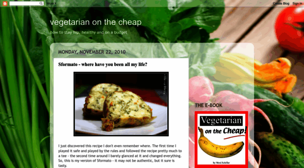 vegetarianonthecheap.blogspot.com