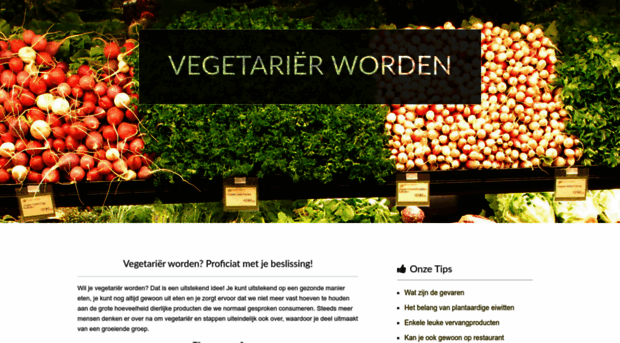 vegetarierworden.com