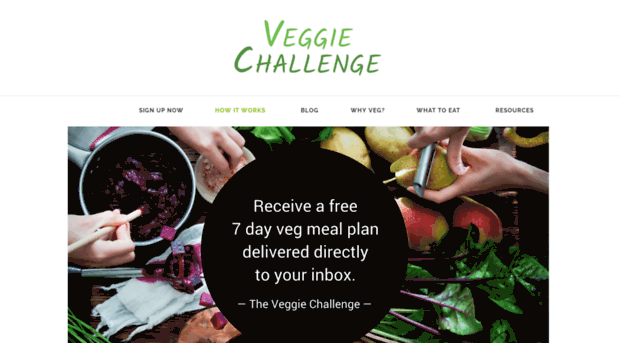 veggiechallenge.com