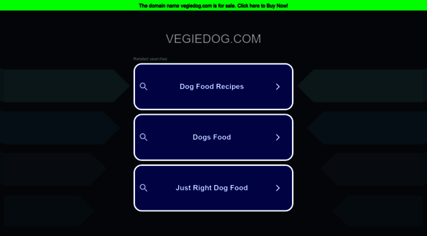 vegiedog.com