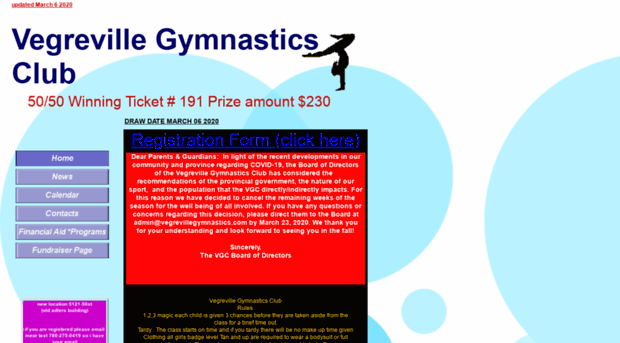 vegrevillegymnastics.com