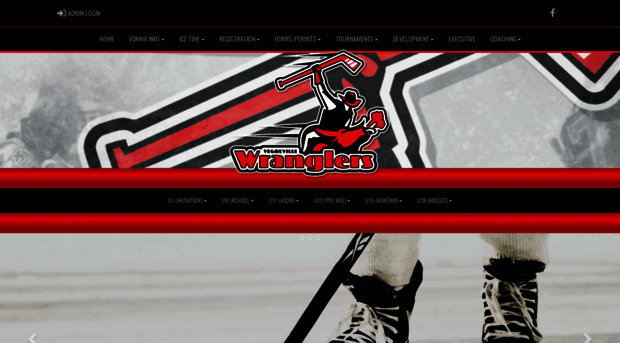 vegrevilleminorhockey.com