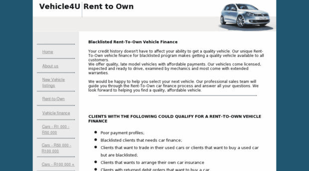 vehicle4u.co.za