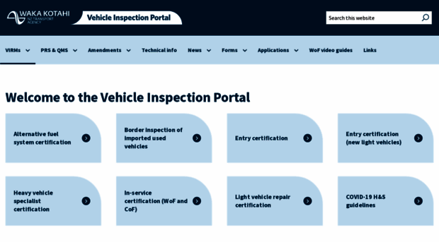 vehicleinspection.nzta.govt.nz