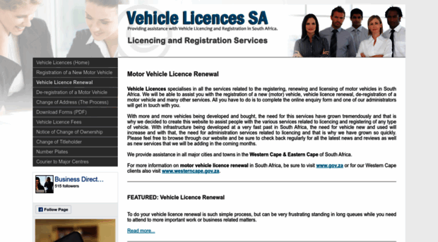 vehiclelicences-sa.co.za