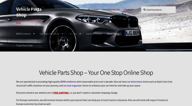 vehiclepartsshop.com