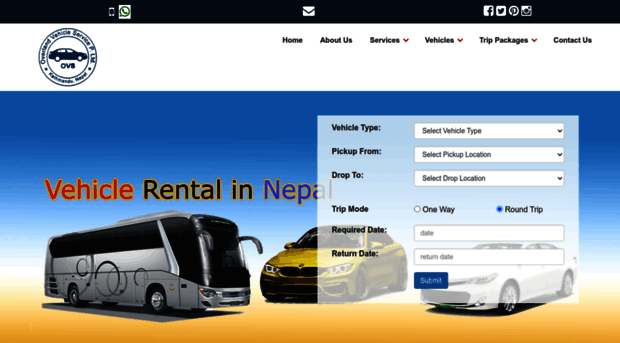 vehiclerentalnepal.com