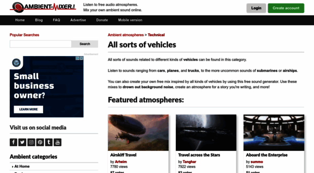 vehicles.ambient-mixer.com