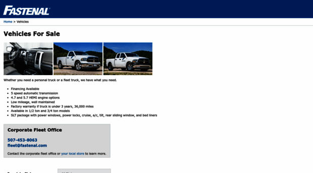 vehicles.fastenal.com