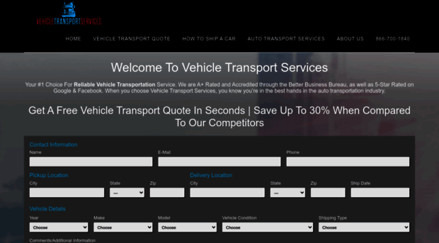 vehicletransportservices.co