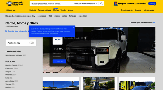 vehiculos.mercadolibre.com.ve