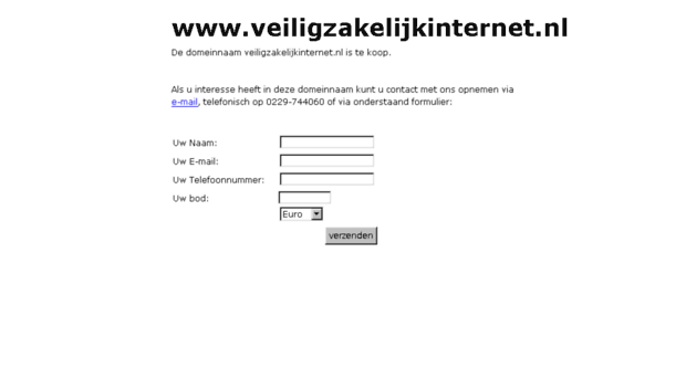 veiligzakelijkinternet.nl