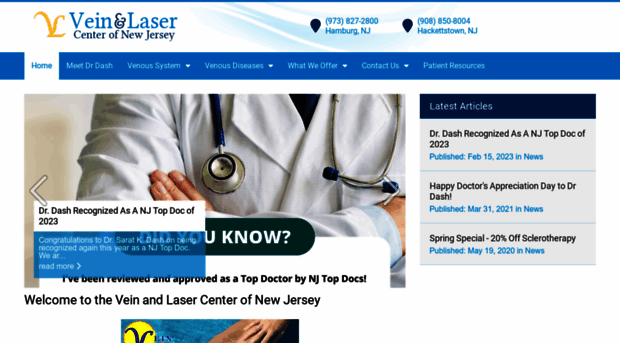 veinandlasercenterofnj.com