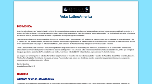 velaslatinoamerica2018.cl