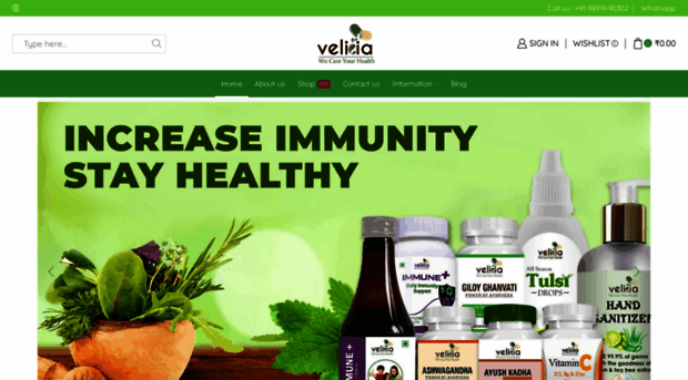 velicia.co.in