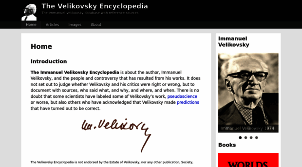 velikovsky.info