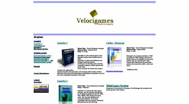 velocigames.com