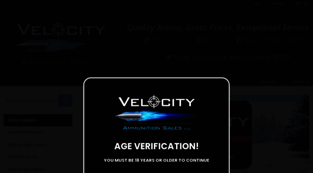 velocityammosales.com