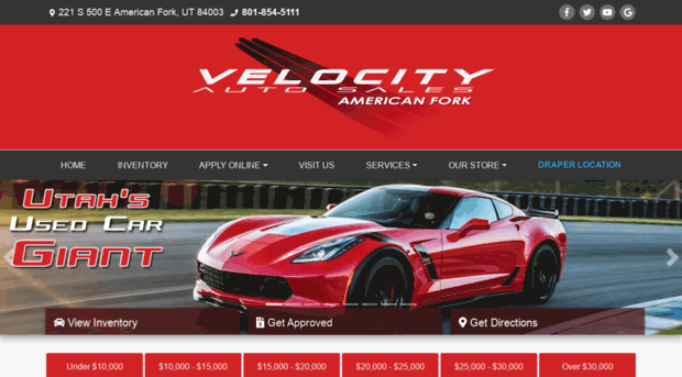 velocitycarsaf.com