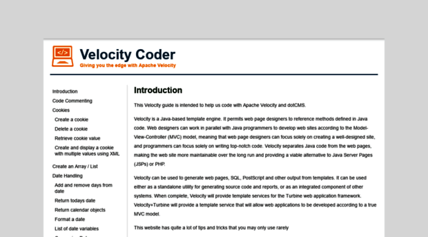 velocitycoder.com