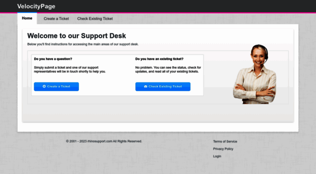 velocitypage.rhinosupport.com
