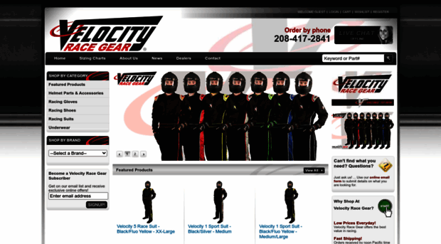 velocityracegear.com