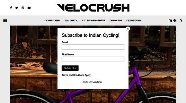 velocrushindia.com