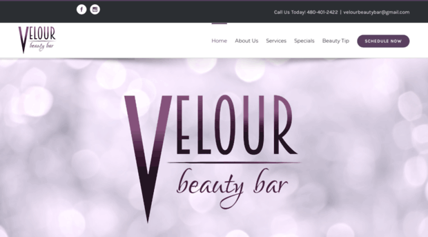 velourbeautybar.com