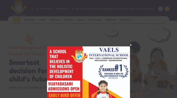 velsinternationalpreschool.com