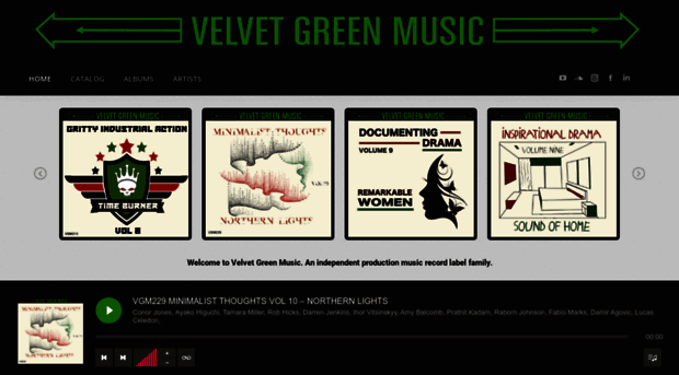 velvetgreenmusic.com