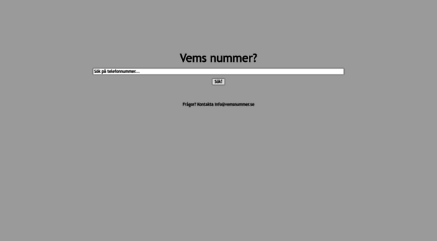 vemsnummer.se