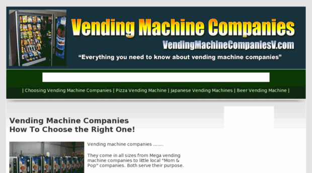 vendingmachinecompaniesv.com