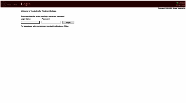 vendorlink.westmont.edu
