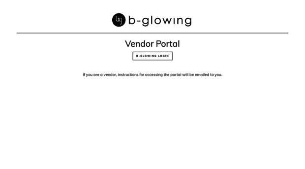 vendorportal.b-glowing.com