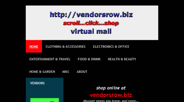 vendorsrow.biz