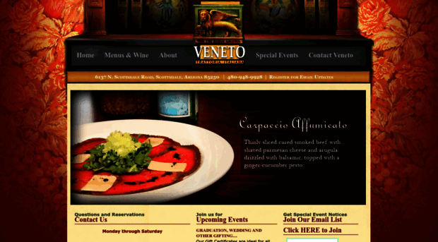 venetotrattoria.com