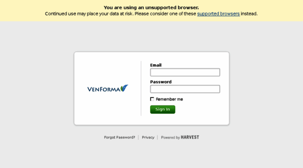venforma.harvestapp.com