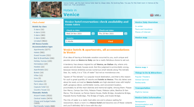 venicehotelitaly.com