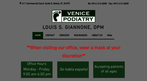 venicepodiatry.net