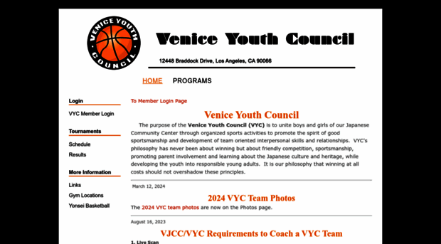 veniceyouthcouncil.com