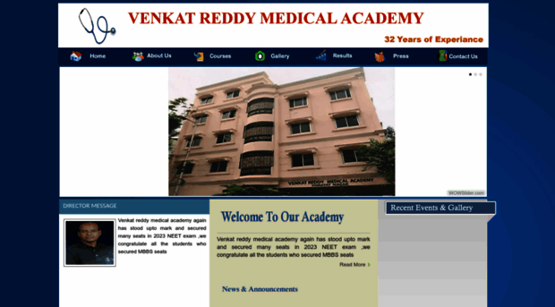 venkatreddymedicalacademy.com