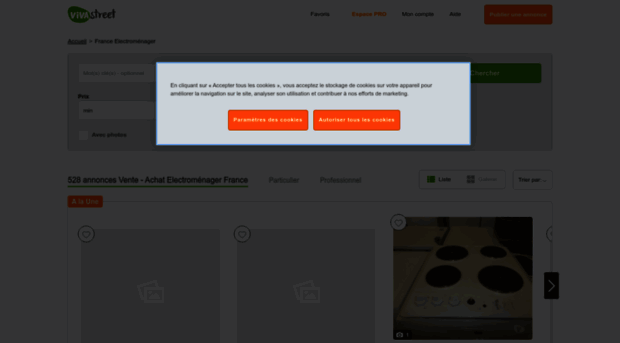 vente-electromenager.vivastreet.fr