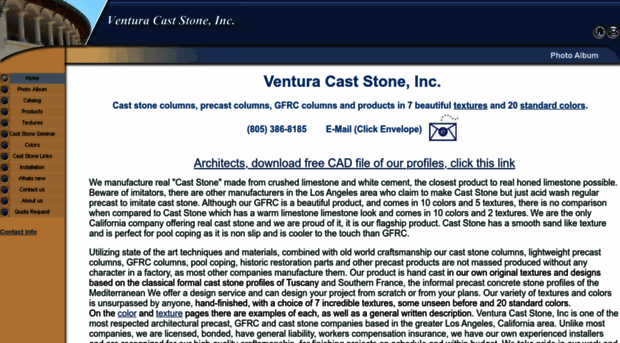 venturacaststone.com