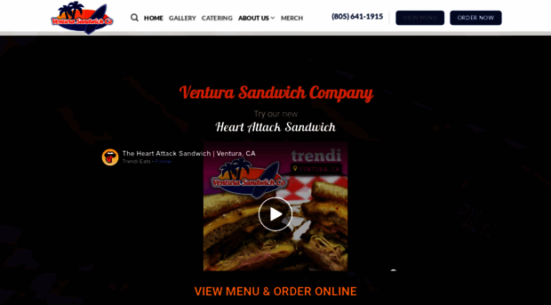 venturasandwichcompany.com