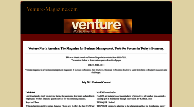 venture-magazine.com