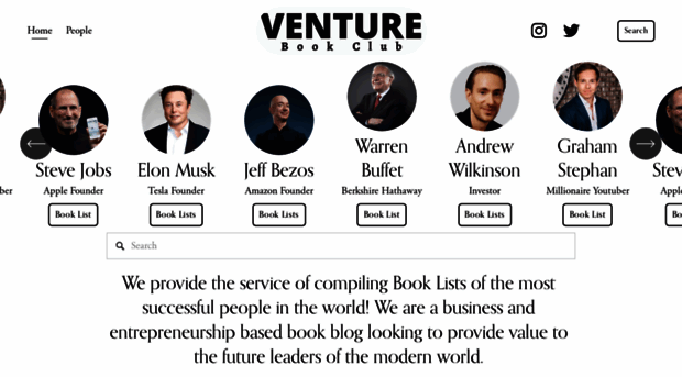 venturebookclub.com